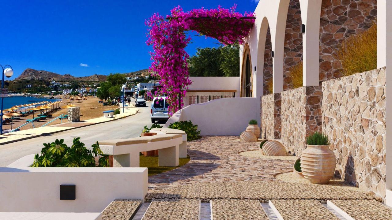Delfini Beach Hotel & Suites Archangelos (Rhodes) Exterior foto
