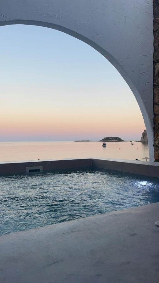 Delfini Beach Hotel & Suites Archangelos (Rhodes) Exterior foto