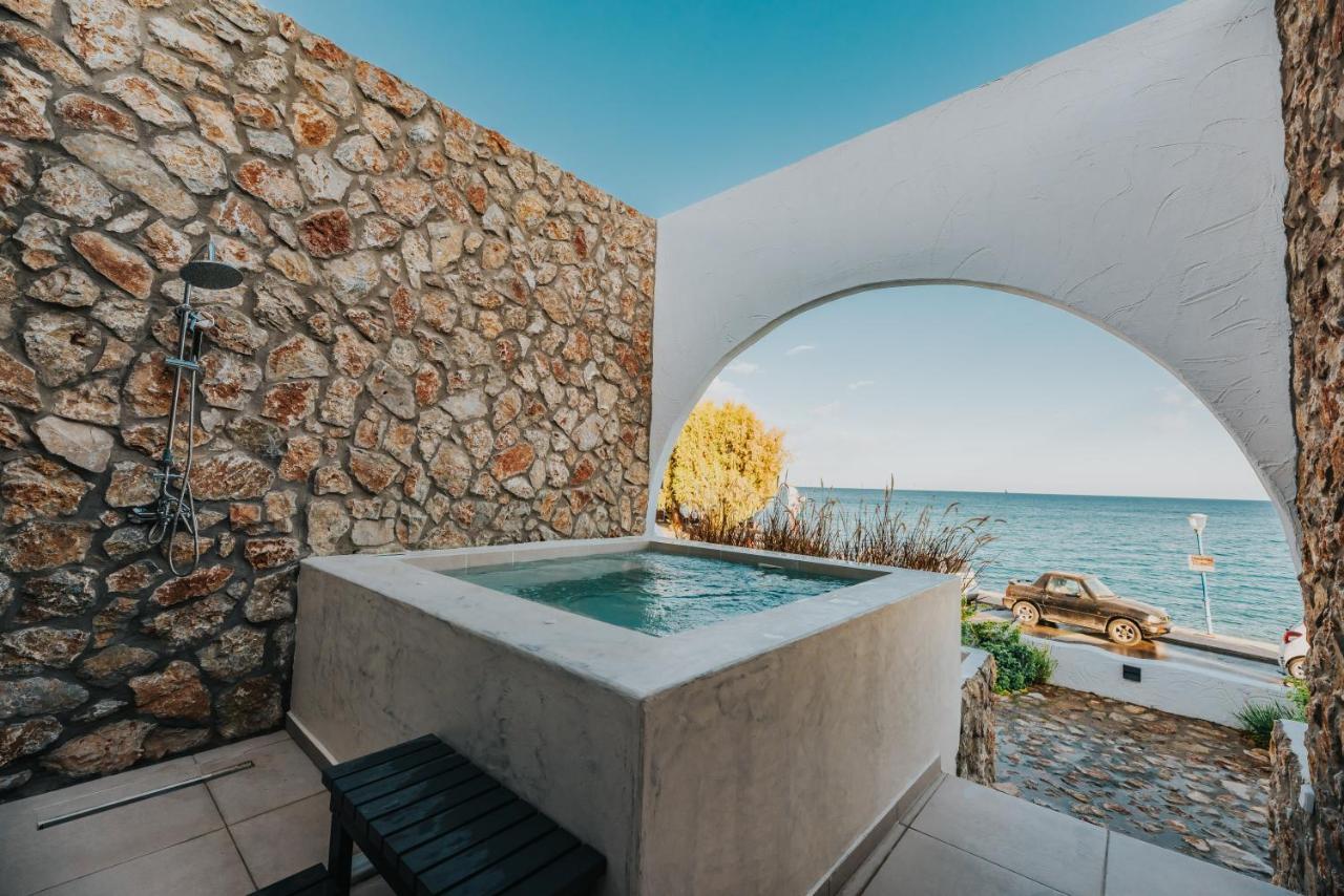 Delfini Beach Hotel & Suites Archangelos (Rhodes) Exterior foto