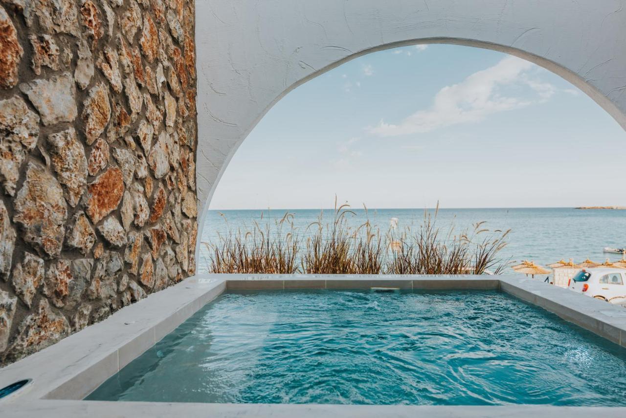 Delfini Beach Hotel & Suites Archangelos (Rhodes) Exterior foto
